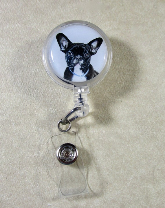 Newfoundland Dog Breed Lanyard Retractable Reel Badge ID Card Holder