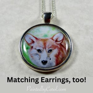 Corgi Pendant, Red Pembroke Welsh Corgi Necklace, Corgi Jewelry, Corgi Gifts, Corgi Mom Gifts, Gifts for Corgi Mom, Corgi Gift Ideas