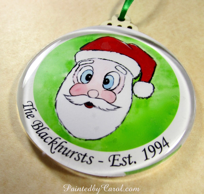 Details about   Personalized Santa Claus High Polished Brass Christmas Ornament Custom Gift 