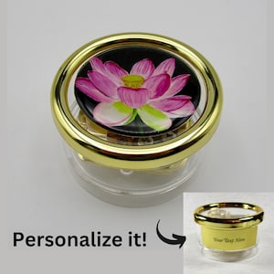 Lotus Music Box, Lotus Blossom Gifts, Pink Flower Gifts, Anniversary Music Box, Valentine&#39;s Day Music Box, Personalized Mother&#39;s Day Gifts