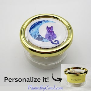 Cat Moon Music Box, Cat Mom Gift, Cat Music Box, Wind Up Music Box, Pet Memorial Gift, Cat Lover Gift, Personalized Cat Gifts