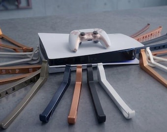 PS5 Horisontellt stativset Modulärt, anpassningsbart flerfärgat konsolstöd Elegant spelbordsorganisatörsdesign