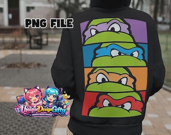 ninja turtles PNG, turtles,ninja turtles clipart, High Resolution 300 dpi, turtles T-Shirt,turtles design,turtles mug wrap,PNG File Only