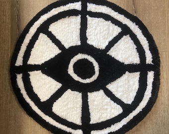 Deadlock Logo Tufted Rug