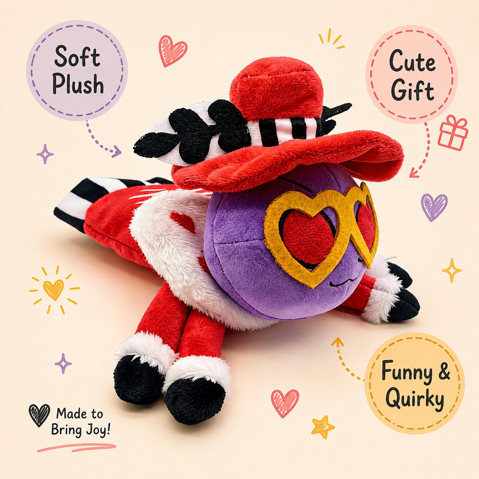 Valentino hazbin hotel plush - Etsy 日本 Valentino hazbin hotel plush - Etsy 日本