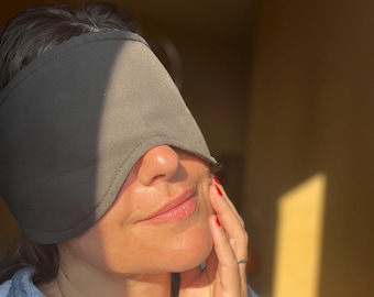 Soft Breathable TENCEL™ Lyocell Sleep Mask, Adjustable, London Made Relaxation Aid