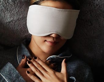 Breathable TENCEL Sleep Mask for Side Sleepers, Meditation, Travel, Deep Rest