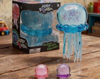 Nuevo juguete antiestrés Jelly Squish de gel suave TPR.