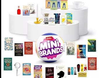 Mini Brands Books Series 2: Retro Collectible Toy Minis