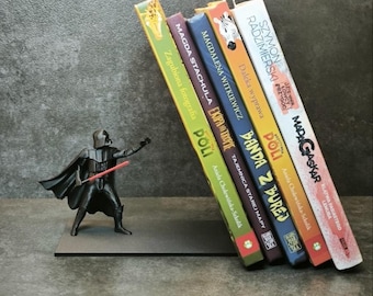 Star Wars Bookend Darth Vader | Book Holder Decor | Unique Gift for Him | Bookshelf Decor | 3D Printed Sci-Fi Home Office Decor