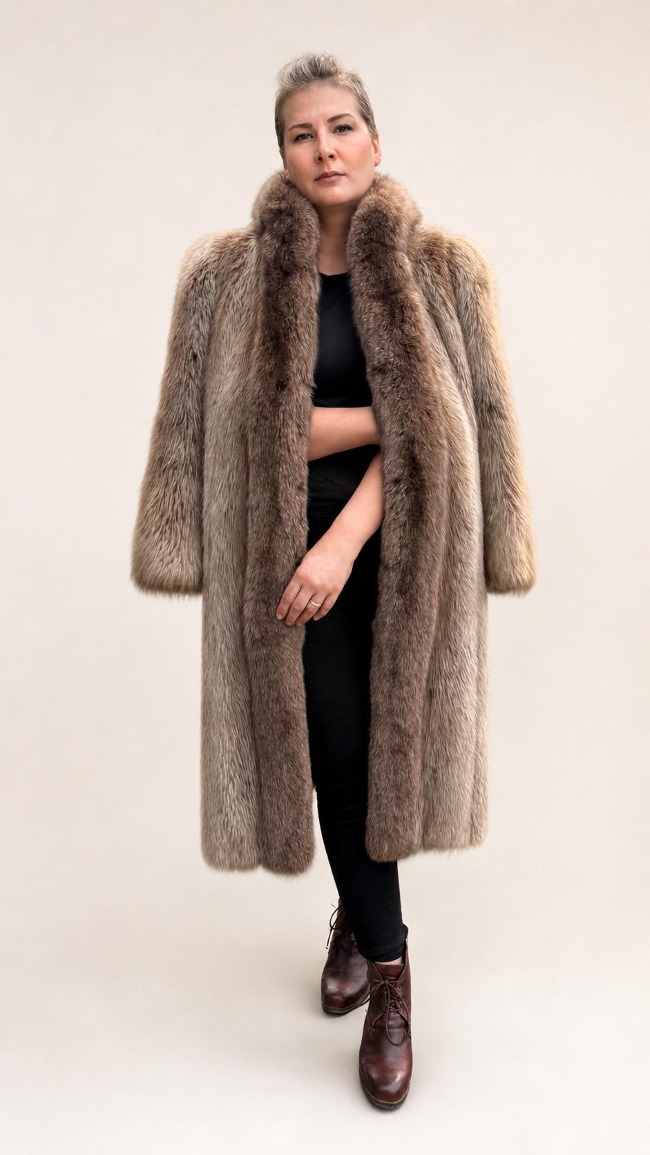 Beaver Fur Coats for Women - Etsy display picture 1