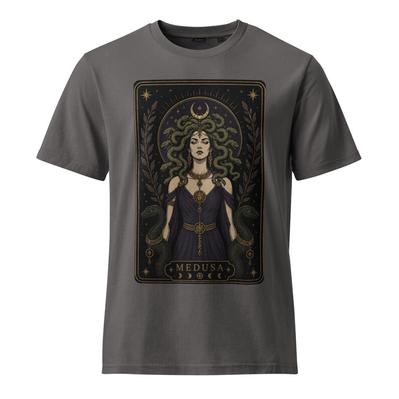 Medusa T-Shirt, Greek Mythology Shirt, Dark Feminine Aesthetic Tee
