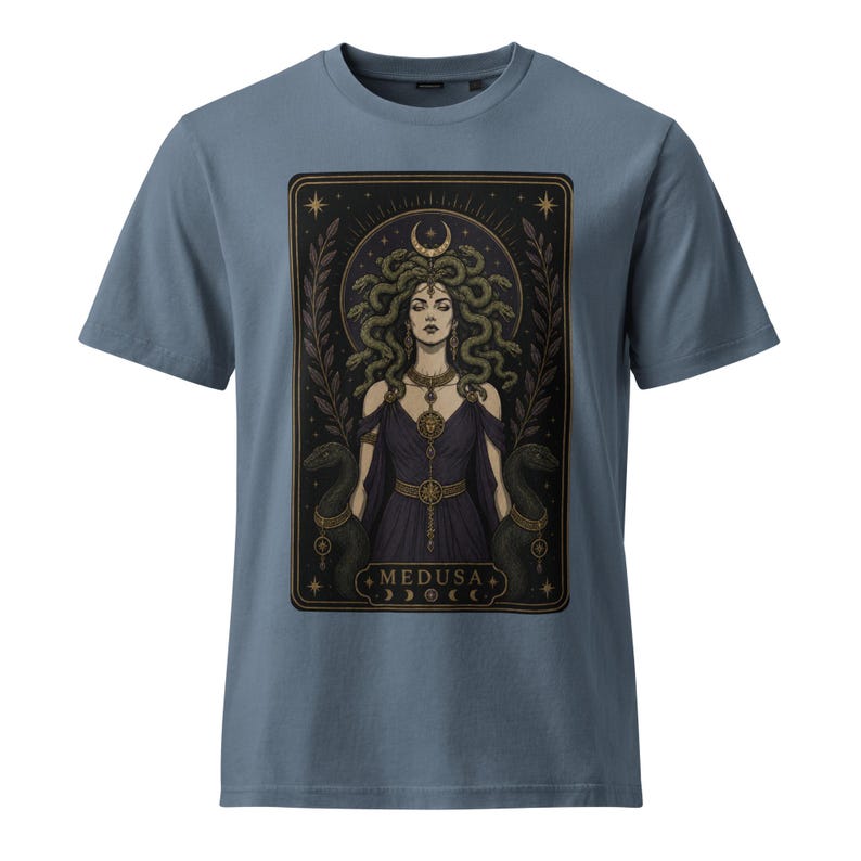 Medusa T-Shirt, Greek Mythology Shirt, Dark Feminine Aesthetic Tee