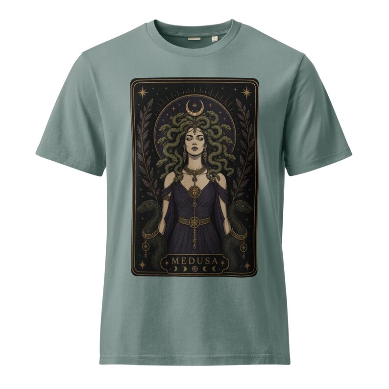 Medusa T-Shirt, Greek Mythology Shirt, Dark Feminine Aesthetic Tee