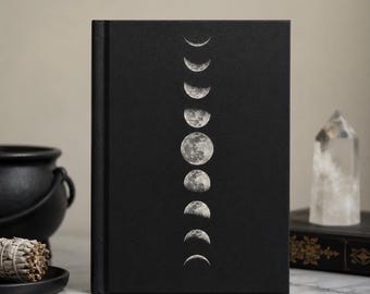 Mondphasen-Tagebuch | Notizbuch zum Mondzyklus | Hexen-Tagebuch