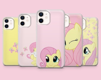 Fluttershy phone case My Little pony cover for iPhone 17, 16Pro, 15, 14, 13, 12, Samsung S26, S25, S24, S23, A16, A56, A57, Pixel 10Pro