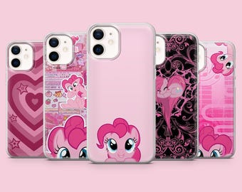 Pinkie Pie phone case case My Little Pony cover for iPhone 17, 16Pro, 15, 14, 13, 12, Samsung S26, S25, S24, S23, A16, A56, A57, Pixel 10