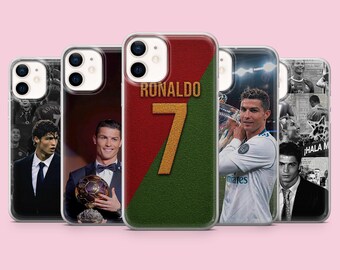 Ronaldo phone case CR7 cover for iPhone 17, 16Pro, 15, 14, 13, 12, Samsung S26, S25, S24, S23, A16, A56, A57, Pixel 10Pro