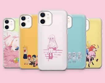Bocchi The Rock phone case Kessoku cover for iPhone 17, 16Pro, 15, 14, 13, 12, Samsung S26, S25, S24, S23, A16, A56, A57, Pixel 10Pro