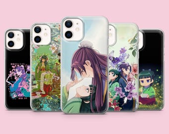 Apothecary phone case Maomao cover for iPhone 17, 16Pro, 15, 14, 13, 12, Samsung S26, S25, S24, S23, A16, A56, A57, Pixel 10Pro