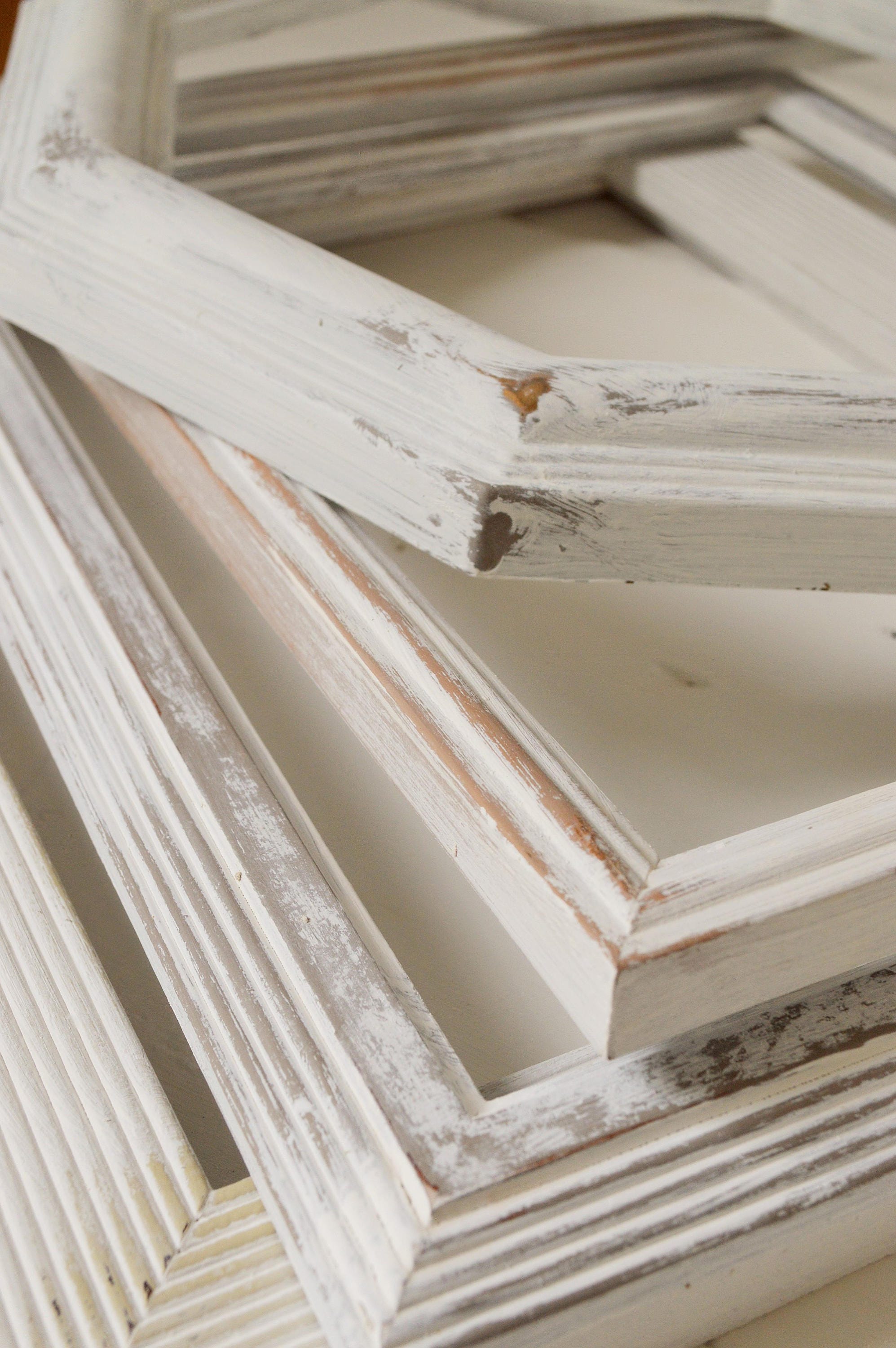 White Frame Set / Frame Set / Shabby Cottage Chic / French Farmhouse ...
