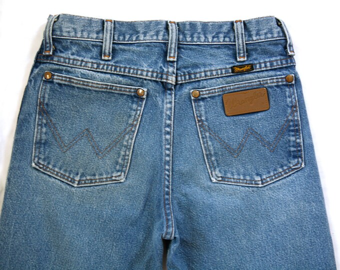 Wrangler Jeans High Waist Long Straight Leg W28 X 34 Inseam - Etsy