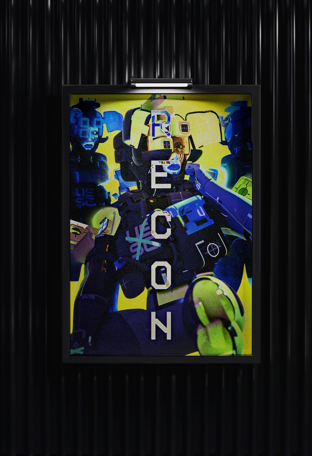 Recon Runner Shell | Video Game Poster | Gaming Wall Art | Gamer Gift ...