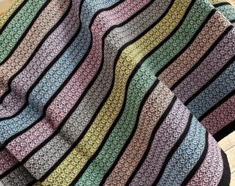 Handwoven summer weight baby blanket
