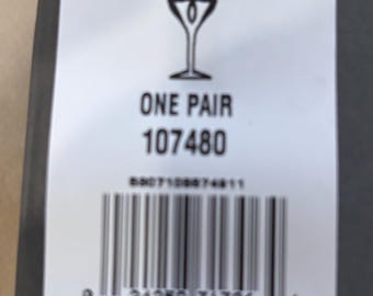 Waterford Crystal Clannad Goblets Pair, Celtic Knot Design, Made Ireland (Set of 2)