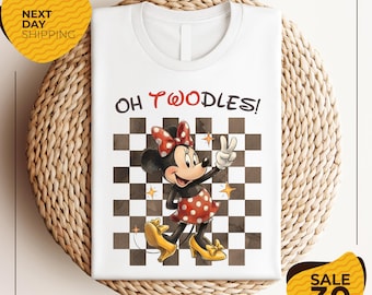 Oh Twodles Two Year Old Mickey Mouse Birthday Shirt | Classic Mickey Disney Birthday Boy Shirt | Boy's Disney Birthday Shirt | Disney World