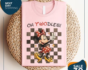 Oh Twodles Two Year Old Mickey Mouse Birthday Shirt | Classic Mickey Disney Birthday Boy Shirt | Boy's Disney Birthday Shirt | Disney World