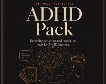 O Pacote TDAH: Quatro Livros de Exercícios sobre Fetiches para TDAH, Baralho de Cartas de Negociação, Domando Crianças Travessas, O Cérebro no Fetiche e Diga o Que Você Quer Dizer, Pacote em PDF