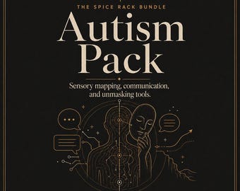 O Pacote Autismo: Quatro Cadernos de Atividades sobre Fetiches para Autistas, Mapa Sensorial, Desmascaramento, Crise vs. Subespaço e Modelos de Negociação, PDF