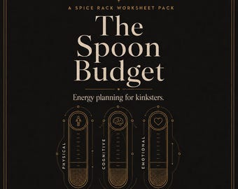 The Spoon Budget: Spoon Theory Energy Planner for Kink, Price Scenes in Spoons and Budget Recovery, Chronic Illness PDF