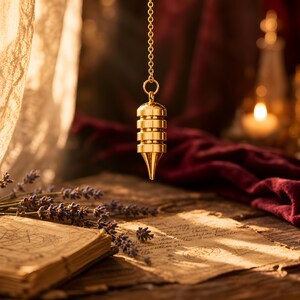 Crystal Pendulum Divination Kit – Natural Stone Dowsing Set, Spiritual Gift for Beginner Witch, Metaphysical Tools for Energy Work
