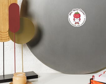 Mevr. Berri Crumby™ gestanste magneet | Kawaii moedermagneet | Leuke koelkastmagneet | Captain Butter and Friends™ | Geconditioneerd voor vriendelijkheid