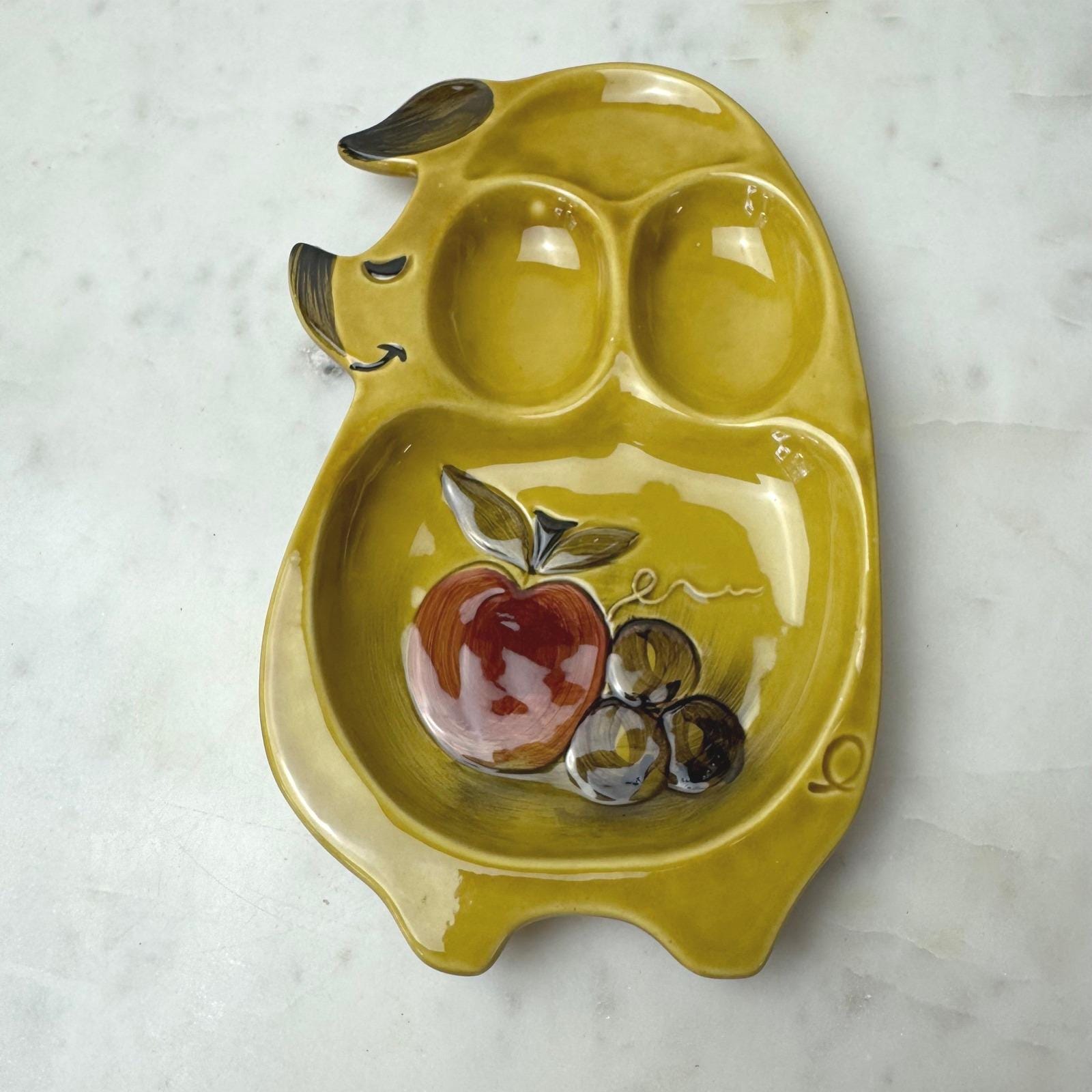 1960s Pottery Pig - Etsy