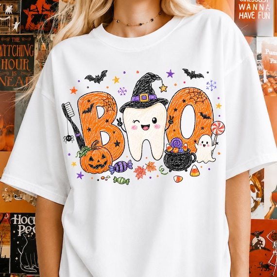 Boo Dentist Png, Spooky Halloween Png, Dental Assistant Halloween Png ,Dentist Png, Dental Assistant Stuff, Dental Life,Dental Halloween Png