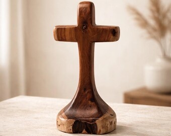 Bill Clegg Original Wood Tabletop Cross #2605