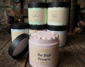 Whipped Soap | Foaming Body & Hand Soap | 8oz Jar | Natural, Nontoxic, Vegan