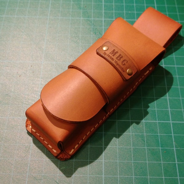 Étui pour harmonica en cuir personnalisé pour un harmonica diatonique 10 trous