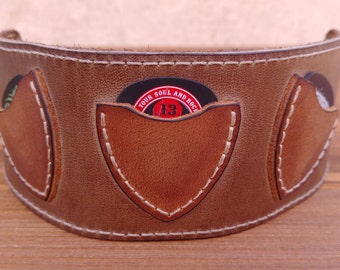 Personalized leather guitar pick cuff,bracelet, guitar pick holder,leather guitar pick case ,pouch,plectrum,pick,wallet