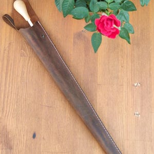 Custodia in pelle per bacchetta da direttore d'orchestra, scatola per bacchetta da direttore d'orchestra, supporto per bacchetta da direttore d'orchestra, direttore musicale, orchestra, supporto per bacchetta, direttore d'orchestra, regalo