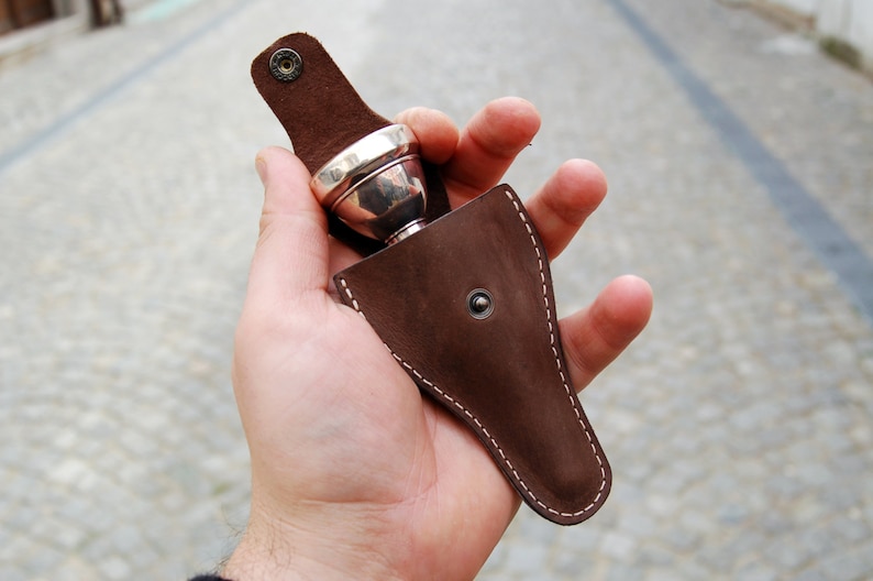 New mouthpiece case-brass accessories-mouthpiece pouch-musician gifts Personalized leather mouthpiece holder for trombone with Initials