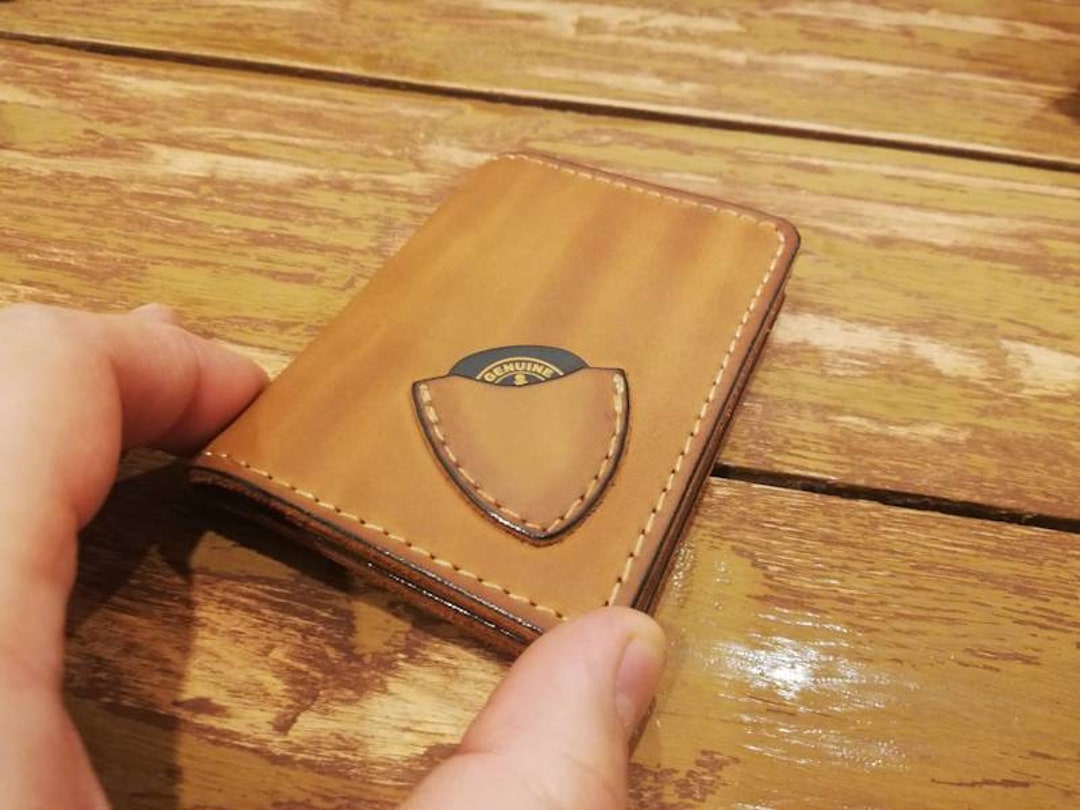 Personalized Leather Guitar Pick Holder With Initials Guitar Pick