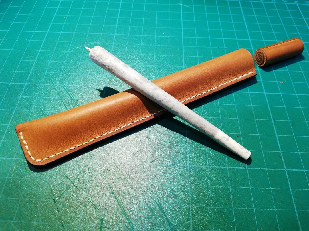 Personalized Leather Joint Holderjoint Boxjoint Tubemerijuana