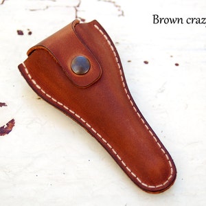 Personalized leather  mouthpiece holder for trumpet with Initials - mouthpiece case--brass accessories-mouthpiece pouch