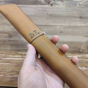 Personalized leather drumstick bag,  drumstick holder,leather  drumstick case ,pouch,drummer, drumsticks, percussion,gift for drummer,rock