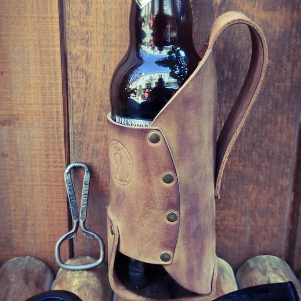 Beer Bottle Holster Etsy