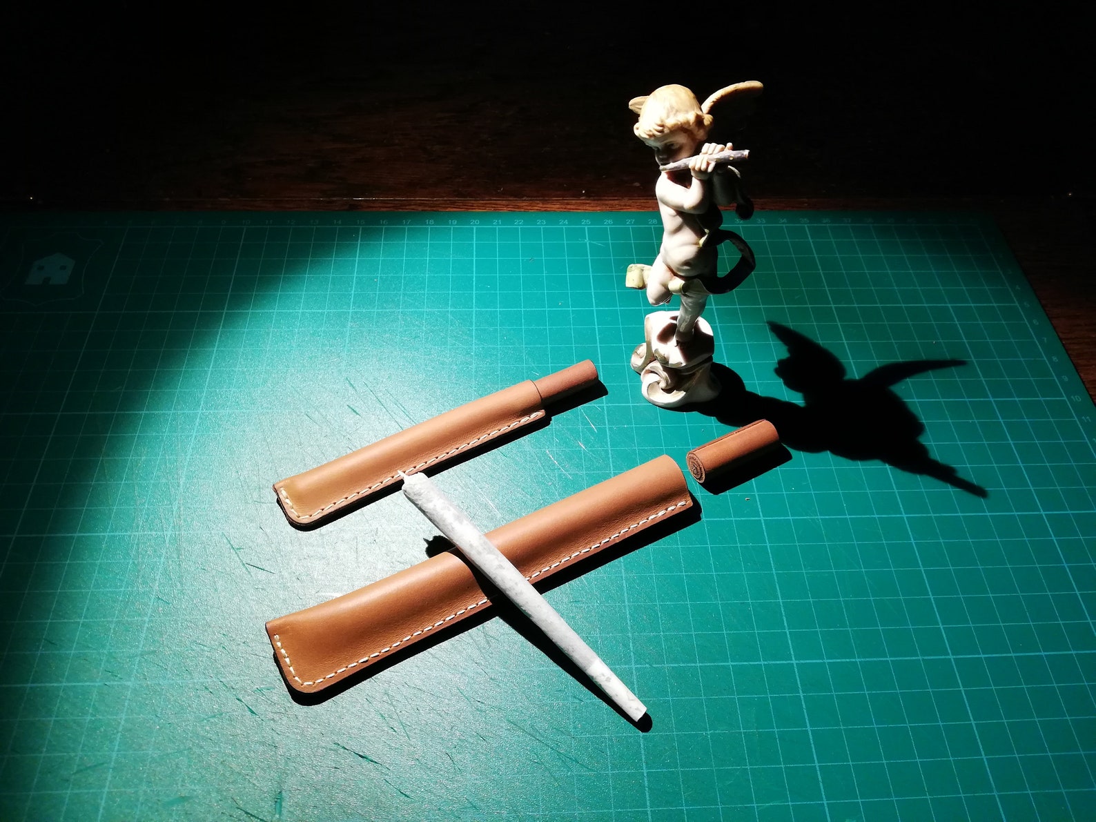 Personalized Leather Joint Holderjoint Boxjoint Etsy